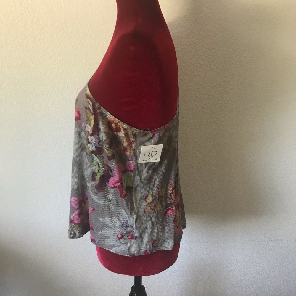 Women’s off shoulder BP Floral Blouse Top Cute M - Picture 3 of 6